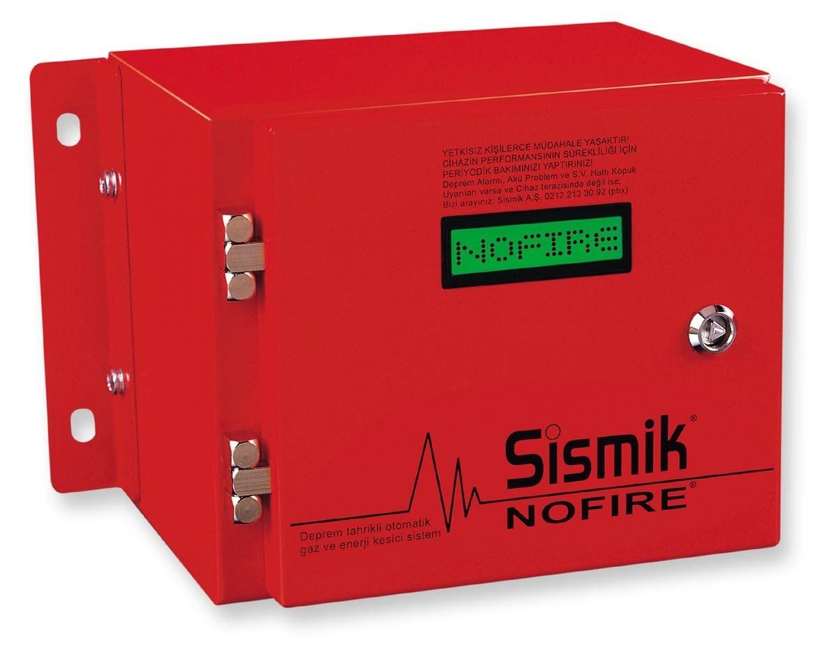 よしりん様ご確認用 NOFIRE Deprem Uyarı ve Alarm Cihazı Sismik/Deprem Sensörü