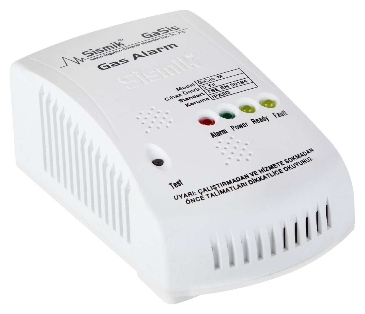 GaSis-M | 12 V-24V DC Giriş | Kuru Kontak Çıkış Gaz Alarm Cihazı