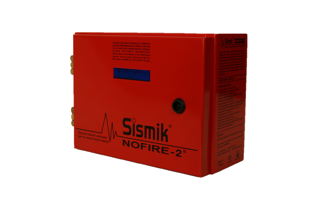 NOFIRE-2 Deprem Uyarı ve Alarm Cihazı Sismik/Deprem Sensörü